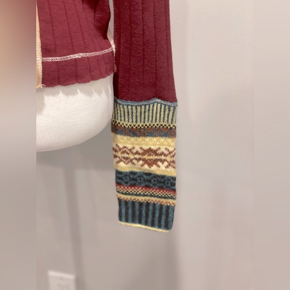 FREE PEOPLE Turtleneck Cropped Sweater - Picture 5 of 6